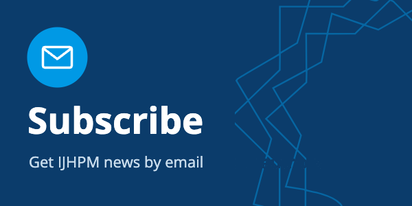 Subscribe to IJHPM Newsletter